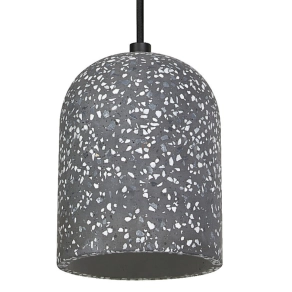   Osram Decor Pill terrazzo mintás függesztett lámpa fekete színben