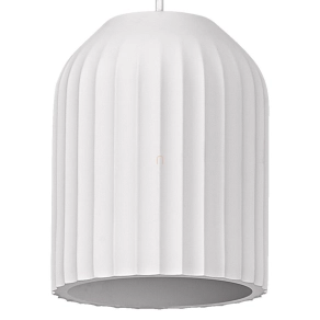   Osram Decor Plaster Routes függesztett lámpa bordázott gipsz búrával