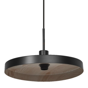   Függesztett lámpa, fa hatású - Osram Decor Plate, 1xE27 foglalattal, 220-240 V