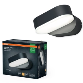   Osram kültéri fali LED lámpa, melegfehér, 8 W (Endura Style Mini)