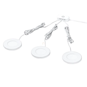   Szabályozható pultvilágító LED lámpa, 7,5 cm, fehér - Osram Undercabinet Spot Magnet, 3000 K, 390 lm, 8,5 W, 220-240 V