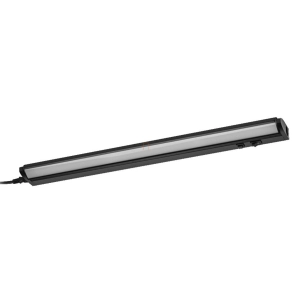   Szabályozható pultvilágító LED lámpa mozgásérzékelővel, 55,7 cm, fekete - Osram Linear Turn Connect, 3000-4000-6500 K, 620 lm, állítható színhőmérséklet és fényerősség, 10 W, 1.5 máteres kábellel, 220-240 V