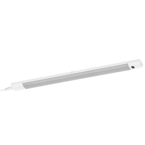   Szabályozható pultvilágító LED lámpa szenzoros kapcsolóval, 50 cm, fehér - Osram Linear Edge Sensor, 3000-4000-6500 K, 640 lm, állítható színhőmérséklet és fényerősség, 8 W, 220-240 V, 1.5 méteres kábellel
