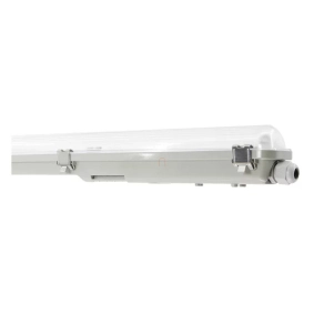   LED Por- és páramentes üres lámpatest 1x36W méret, LED csőhöz szerelve PC búra IP65 4099854463877 DAMP PROOF HOUSING Ledvance