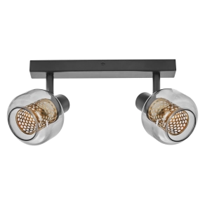   Osram Decor Spot Firefly kaptár búrás mennyezeti lámpa 2 foglalattal (LED fényforrással)
