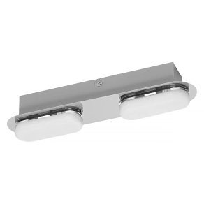   Osram Smart + Matter Orbis Wall Duplo szabályozható fürdőszobai mennyezeti LED lámpa, 15 W, 1100 lm, 3000-6500 K, dimmelhető