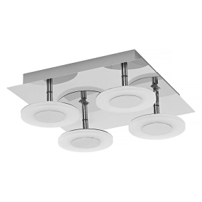   Osram Smart + Matter Orbis Wall Wave szabályozható fürdőszobai mennyezeti LED lámpa, 24 W, 1500 lm, 3000-6500 K, dimmelhető