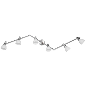   Osram LED spot G9 lámpa fényforrással, opál búrával, hat karos