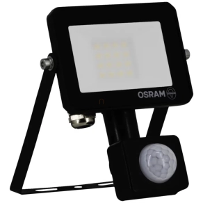   Osram reflektor mozgásérzékelővel, 10W 900lm, 4000K, IP65 fekete (Eco Floodlight)