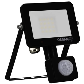   Osram reflektor mozgásérzékelővel, 10W 900lm, 6500K, IP65 fekete (Eco Floodlight)