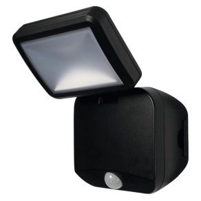  Osram LED reflektor mozgásérzékelővel, hidegfehér, 4 W, fekete, elem nélkül (Battery LED Spotlight)