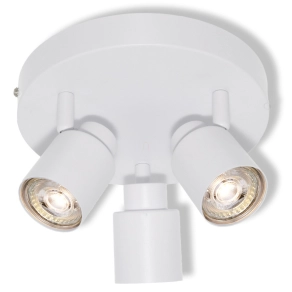   Osram LED Spot Primal – Mennyezeti spotlámpa 3xGU10 foglalattal, állítható fejekkel, fehér, IP20