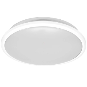   Osram Essential Orbis Sensor – LED mennyezeti lámpa mikrohullámú mozgás- és fényérzékelővel, 18W, 1300lm, melegfehér 3000K, IP20, fehér