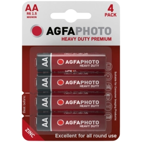  Ceruza elem AA féltartós heavy duty 4db/bliszter (AgfaPhoto)