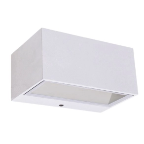   Kültéri le/fel világító fali LED lámpa 10,5 W, hidegfehér, fehér színű - Gemini Lutec 5189102032
