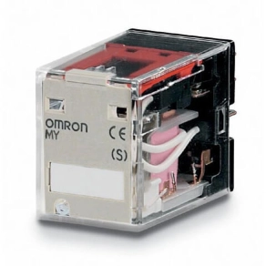  OMRON MY4 220/240 AC(S) Ipari kisrelé 4 váltóérintkezővel