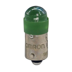 OMRON A22NZ-L-GC zöld LED izzó