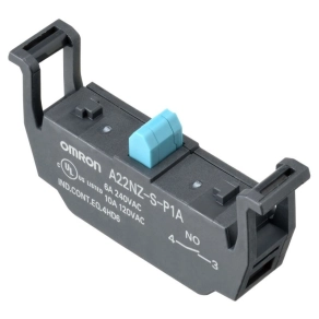 OMRON A22NZ-S-P1A érintkező elem, kék