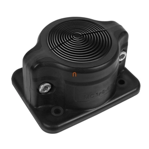   Nyitható kábelbevezető MC 1x8-67mm IP55 RAL 9005 fekete Morek MBA4N18B11 (lángállóság: UL94 V0)