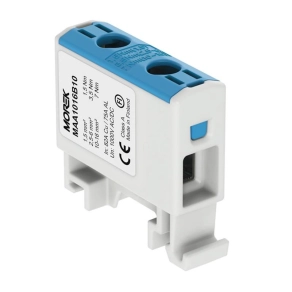   Fővezeték sorkapocs 1x 16/1x16mm2 kék OTL16 Morek MAA1016B10
