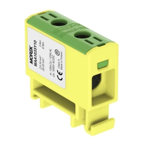   Fővezeték sorkapocs 1x 35/1x35mm2 zöld-sárga OTL35 Morek MAA1035Y10