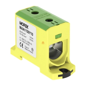   Fővezeték sorkapocs 1x150/1x150mm2 zöld/sárga OTL150 Morek MAA1150Y10