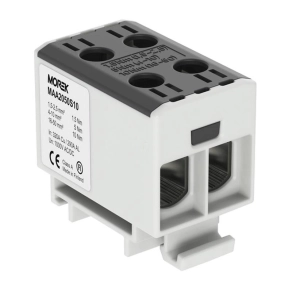   Fővezeték sorkapocs 2x 50/2x50mm2 fekete OTL50-2 Morek MAA2050S10