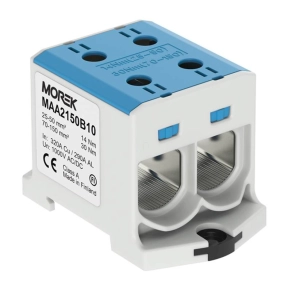   Fővezeték sorkapocs 2x150/2x150mm2 kék OTL150-2 Morek MAA2150B10