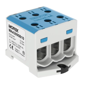   Fővezeték sorkapocs 3x 95/3x95mm2 kék OTL95-3 Morek MAA3095B10