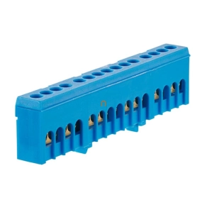   Morek PEN N15H kék Nullvezető csatlakozó kék 15x16mm2, IP20 MAD1015N15