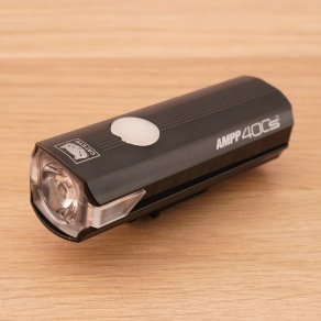   Cateye AMPP 400s kerékpár első lámpa 4 funkció/1LED USB-C 400l no kábel HLEL084SRC