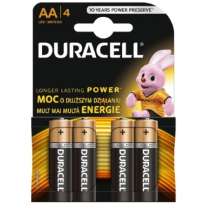 Duracell ceruza elem AA 1,5V 4 darabos (Basic)