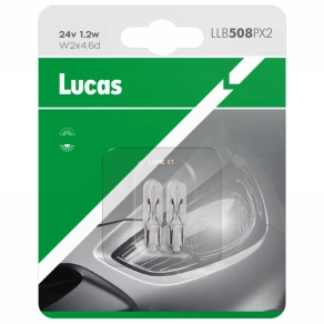 Lucas 24V W1,2W jelzőizzó, 2db/bliszter