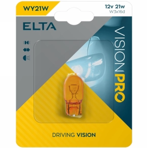   Elta Vision Pro T20 jelzőizzó 12V 21W, sárga, 1db/bliszter