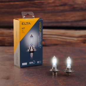   Elta Vision Pro Blue+ H7 autóizzó 12V 55W, +50%, 2db/csomag