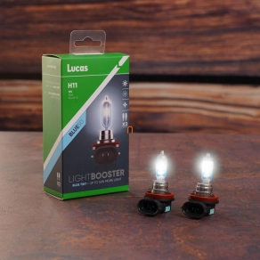   Lucas LightBooster Blue H11 autóizzó 12V 55W, +50%, 2db/csomag
