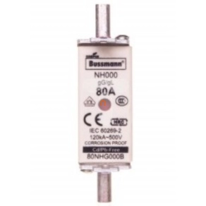 Eaton Bussmann NH-000 80A 80NHG000B