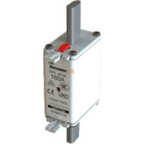   Eaton NH-betét 160A, din 0 méret, 500V AC, gg/gl, NH biztosíték 160A 500V gg/gl size 0-160NHg0b