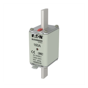   Eaton NH-betét 160A, din 1 méret, 500V AC, gg/gl, NH biztosíték 160A 500V gg size 1 dual ind-160NHg1b