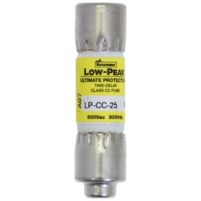 Eaton LP-CC-25 10x38 betét, 25A, Class CC, 600 Vac, 300 Vdc