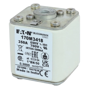 Eaton biztosíték 350a 690V 1*bn/50 ar uc, -170m3418