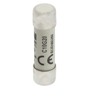   Eaton hengeres betét 10x38mm, 500V AC, gg, cylindrical biztosíték 10 x 38 20A gg 500V ac-c10g20