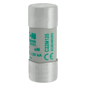 Eaton hengeres betét 22x58mm, 400V AC, am, -c22m125