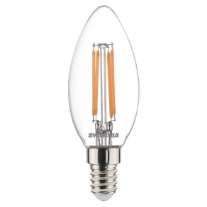   Sylvania ToLEDo Candle 0029373 LED gyertya COG átlátszó fényforrás E14 4,5W 2700K Ra80 470Lm 230V 360 fok