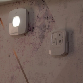   Szabályozható éjjeli fény távirányítóval, 5xAAA elemmel - Gizmo Remote Light Sylvania 0053644