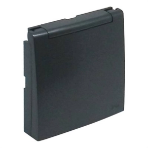 Efapel csapfedeles fedlap, szürke (90634-TIS)