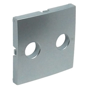 90776 TAL Fedlap R-TV csatlakozóhoz, aluminíum, Elko Ep