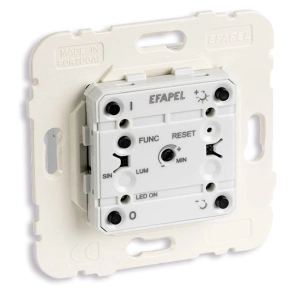  21218 Nyomógombos dimmer, R, L, C terhelésekre (LED max. 75 W), NULLA bekötés nélküli, Elko Ep