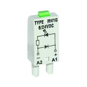 Állapotjelző varisztor, LED-es 110/230 VAC/DC, zöld M93G