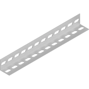   Baks 620430 KTD35H35/3 L-profil 35×35×3000 mm perforált, szalaghorganyzott, anyagvastagság 1,2 mm, villamos szerelési feladatokhoz
